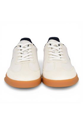 Sneaker uomo Polo in pelle colore bianco. POLO RALPH LAURENT | 809P06951-001-